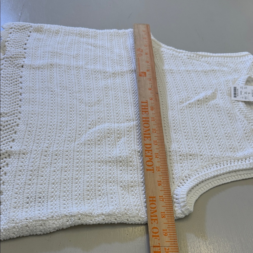 J. Crew Crochet sweater-tank Size Large - Picture 7 of 9